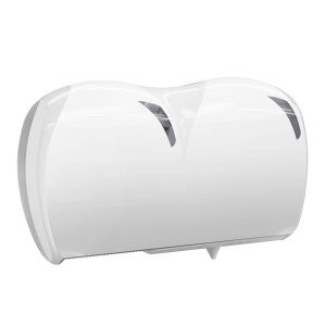 Dubbele dispenser toiletpapier 2 rollen 240 mm Jumbo Wit Marplast A95810